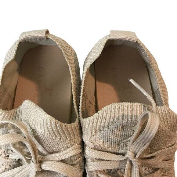 Danskin woman's Bloom Natural Textured Sneaker Polyester Stretch Knit Size 8.5 - Picture 6 of 7